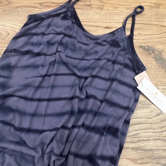 om. [Spiritual Gangster] Navy Blue Tie Dye NWT Harem Jumpsuit | Small 4 - 6 - Picture 5 of 16